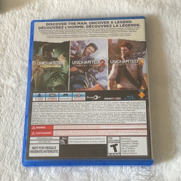 Sony Uncharted: The Nathan Drake Collection for PS4 - PlayStation - Picture 2 of 3